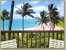 Kauai Accommodations, with ocean views